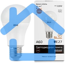 Лампа cветодиодная Gauss LED Elementary 23215A60 15W E27 2700K 1/10/40 груша