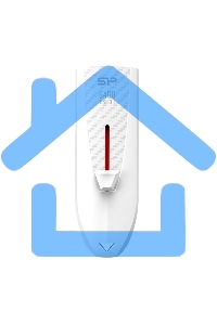 Флешка USB Silicon Power R/W 64 Gb Blaze B25 SP064 GbUF3B25V1W USB 3.0 белый