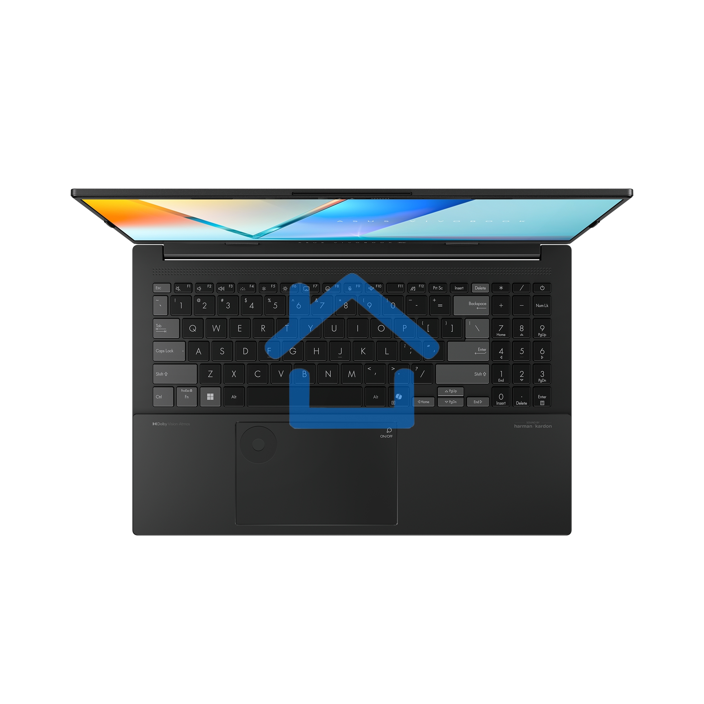 Ноутбук ASUS N6506CU-MA033 серый 90NB15E3-M001E0 15.6