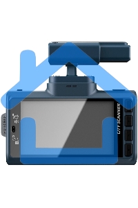 Видеорегистратор Silverstone F1 CityScanner черный 2Mpix 1296x2304 1296p 140гр. GPS MSTAR AIT8339