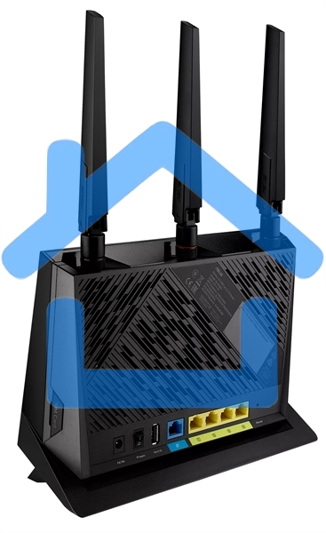 Маршрутизатор ASUS 4G-AC86U Dual-band LTE Modem Router 802.11ac 800+1733Mbps EU/13/EU/P EU U/K RTL (730327) (90IG05R0-BM9100)