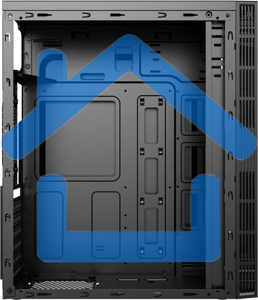 Компьютерный корпус Accord ACC-CL295RGb черный без БП ATX 4x120мм 2xUSB 2.0 1xUSB 3.0 audio