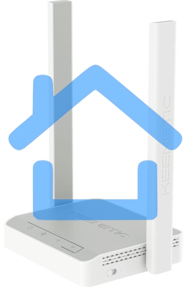 Роутер беспроводной Keenetic Start (KN-1112)с Mesh Wi-Fi N300, Smart-коммутатором