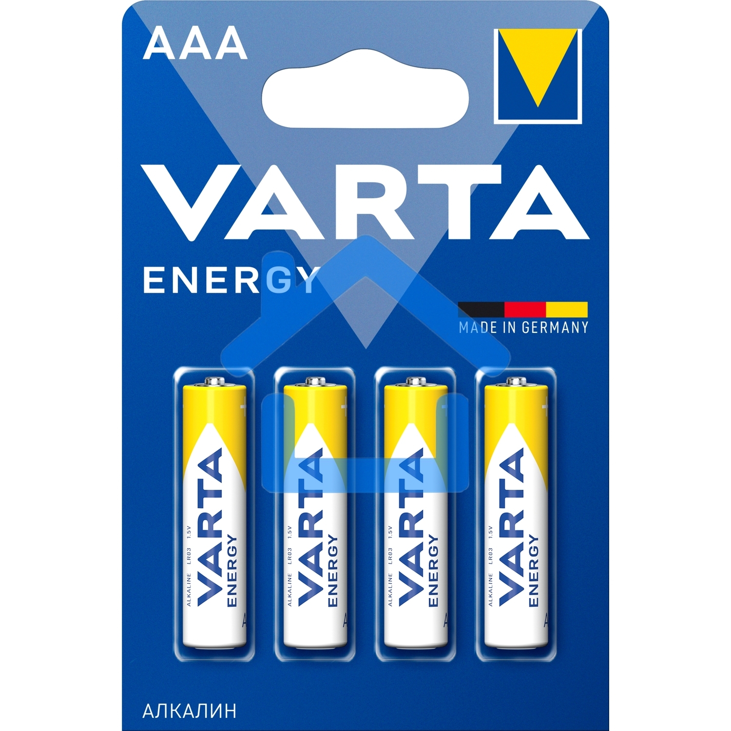 Батарейки VARTA ENERGY AAA бл. 4 (рус.)