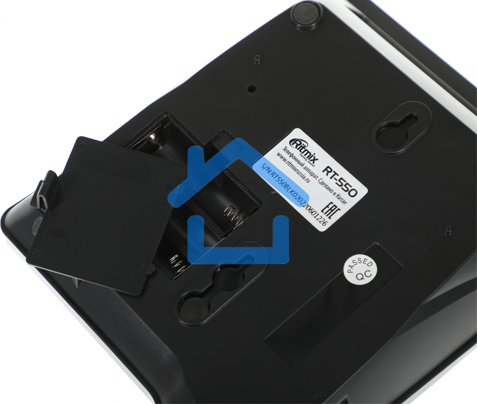 Телефон проводной Ritmix RT-550 черный