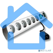 Сетевой фильтр Most RG-U 1.5м (6 розеток) белый (коробка)