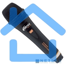 Микрофон проводной Ritmix RDM-131 черный