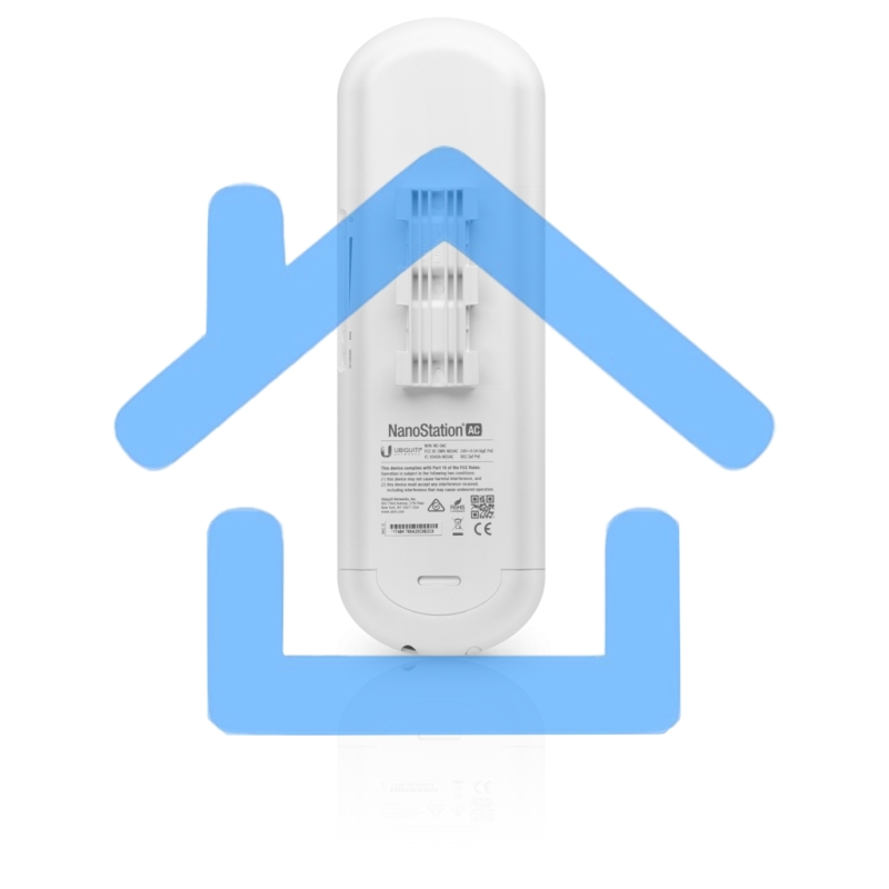 Наружная точка доступа 5GHZ NANOSTATION NS-5AC UBIQUITI