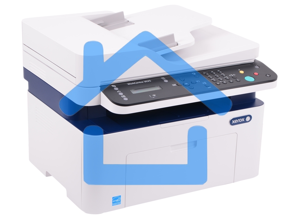 МФУ лазерное Xerox WorkCentre 3025NI (WC3025NI#), A4, ч/б, печ. до 20 стр/мин., скан. до 17 стр/мин., 1200 x 1200 dpi (печать) 600 x 600 dpi (скан.), Wi-Fi, Ethernet, USB