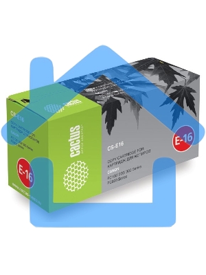 Картридж лазерный Cactus CS-E16 черный (2000 стр.) для Canon FC100/200/300/PC800