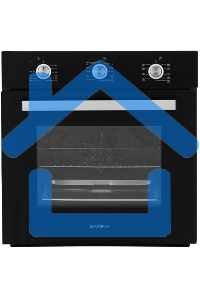 Духовой шкаф электрический Darina 1V5 BDE 111 705 B черный, встраиваемый