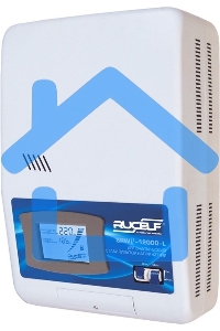 Стабилизатор RUCELF SRW.II-12000-Lоднофазный, цифровой 220В 10000Вт вх.:110-275ВНАСТЕННЫЙ