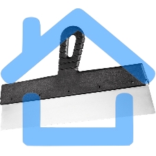 Шпатель фасадный Сибртех из нержавеющей стали, 350 мм, пластмассовая ручка 85446