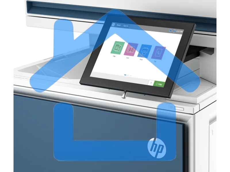 МФУ лазерное HP Color LaserJet Enterprise MFP 5800dn, принтер/сканер/копир, A4