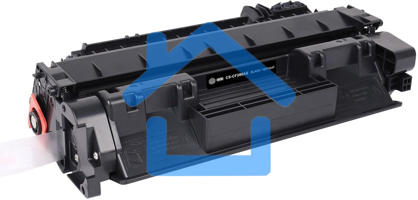Картридж лазерный Cactus CS-CF280AS черный (2700 стр.) для HP LJ Pro 400/M401/M425