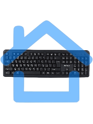 Клавиатура беспроводная GoPower GPK02 классическая USB черный (1/20)