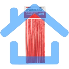 Клеевые стержни Rexant, Ø11 мм, 270 мм, красные, 10 шт., хедер