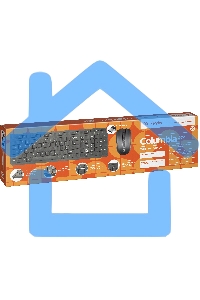 Беспроводная клавиатура/мышь Defender COLUMBIA C-775 RU черный