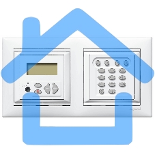 Рамка Valena - Белая - двухместная Legrand 774452