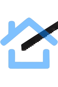 Пилка для электролобзика по дереву KRANZ T119B 76 мм 12 зубьев на дюйм 4-30 мм (2 шт./уп.)