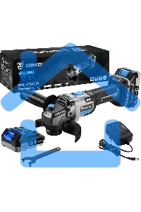 Углошлифовальная машина Deko DKAG20 9000об/мин рез.шпин.:M14 d=125мм