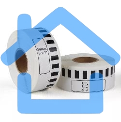 Лента Sakura DK44605 для Brother QL 1050/1050n/1060n/500/500A/500BS/500BW/550/560/560VP/570/580N/650TD, 62мм/30,48м