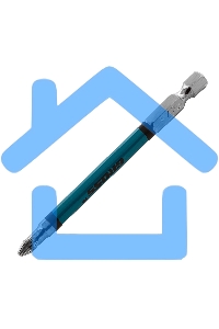 Набор бит PZ2 х90, сталь S2, 10шт. Gross