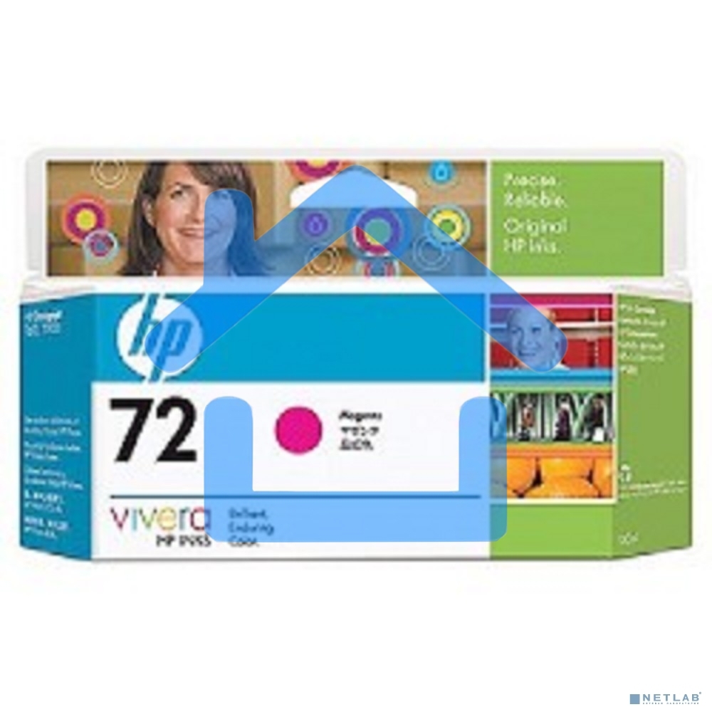 Картридж струйный HP №72 C9372A пурпурный для HP DJ T1100/T610 (130мл)