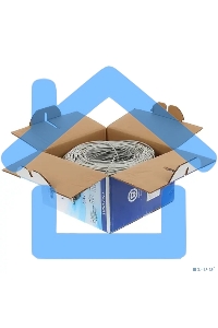 Кабель SkyNet Standart UTP indoor 2x2x0,48, медный, FLUKE TEST, кат.5e, однож., 305 м, box, серый