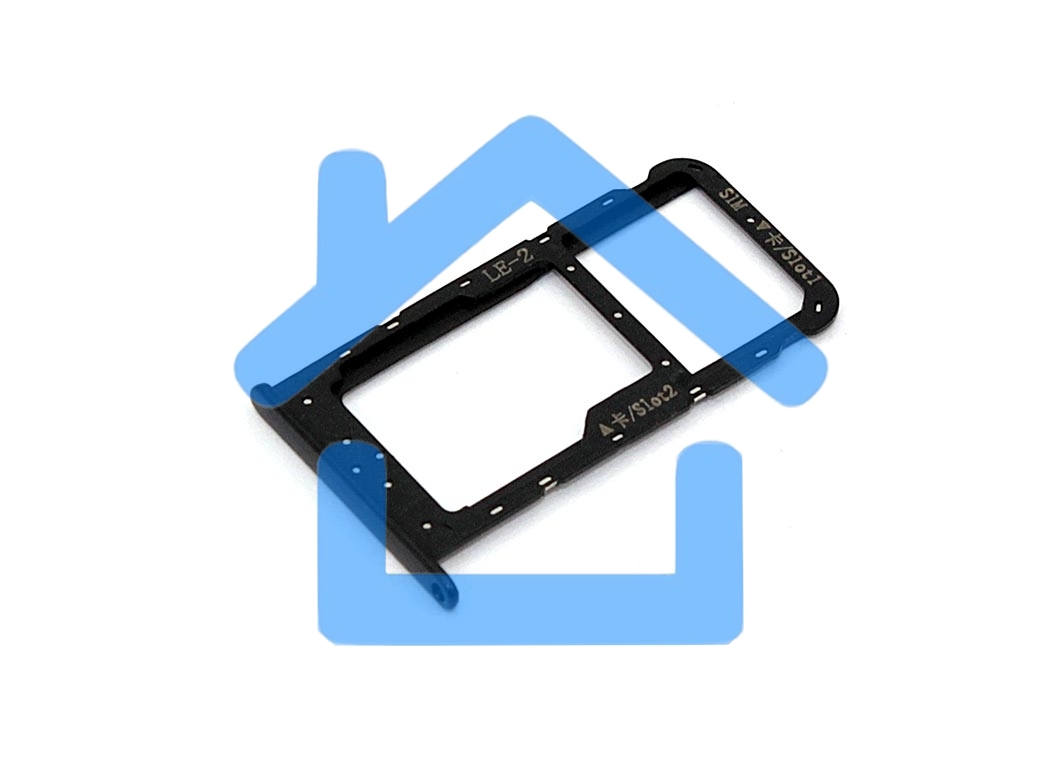Лоток для SIM-карты Huawei Honor 9 Lite черный