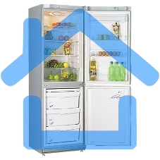 Холодильник Pozis RK-139 серебристый глянц. двухкамерный 188/97 л морозилка снизу