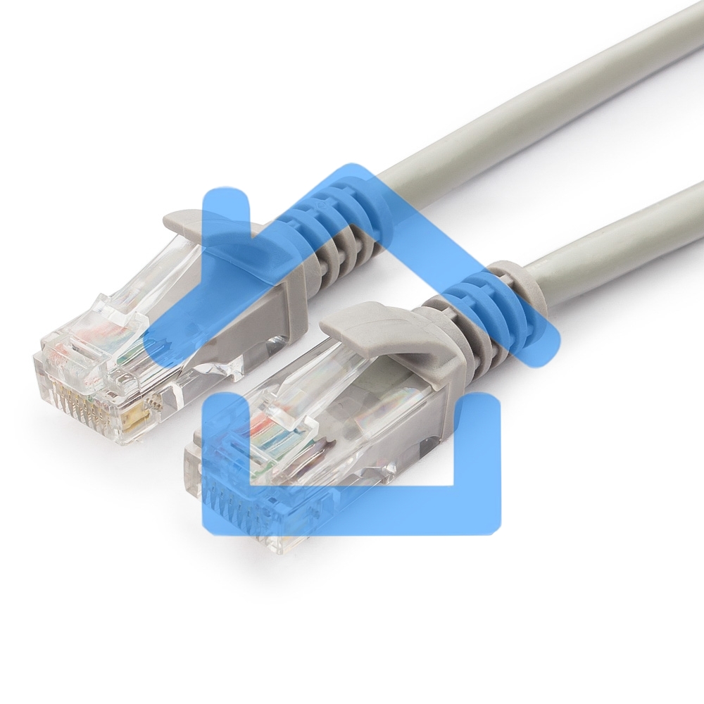 Патч-корд медный UTP Cablexpert PP10-50M кат.5e, 50м, литой, многожильный (серый)