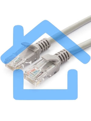 Патч-корд медный UTP Cablexpert PP10-50M кат.5e, 50м, литой, многожильный (серый)