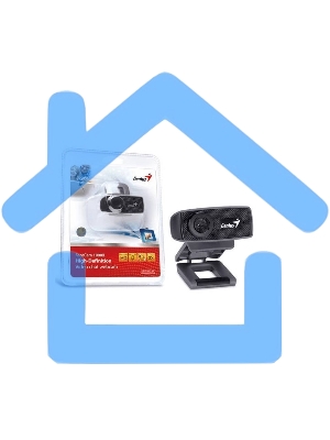 Веб-камера Genius FaceCam 1000X V2 черный HD 720P/MF/USB 2.0/UVC/MIC 32200223101