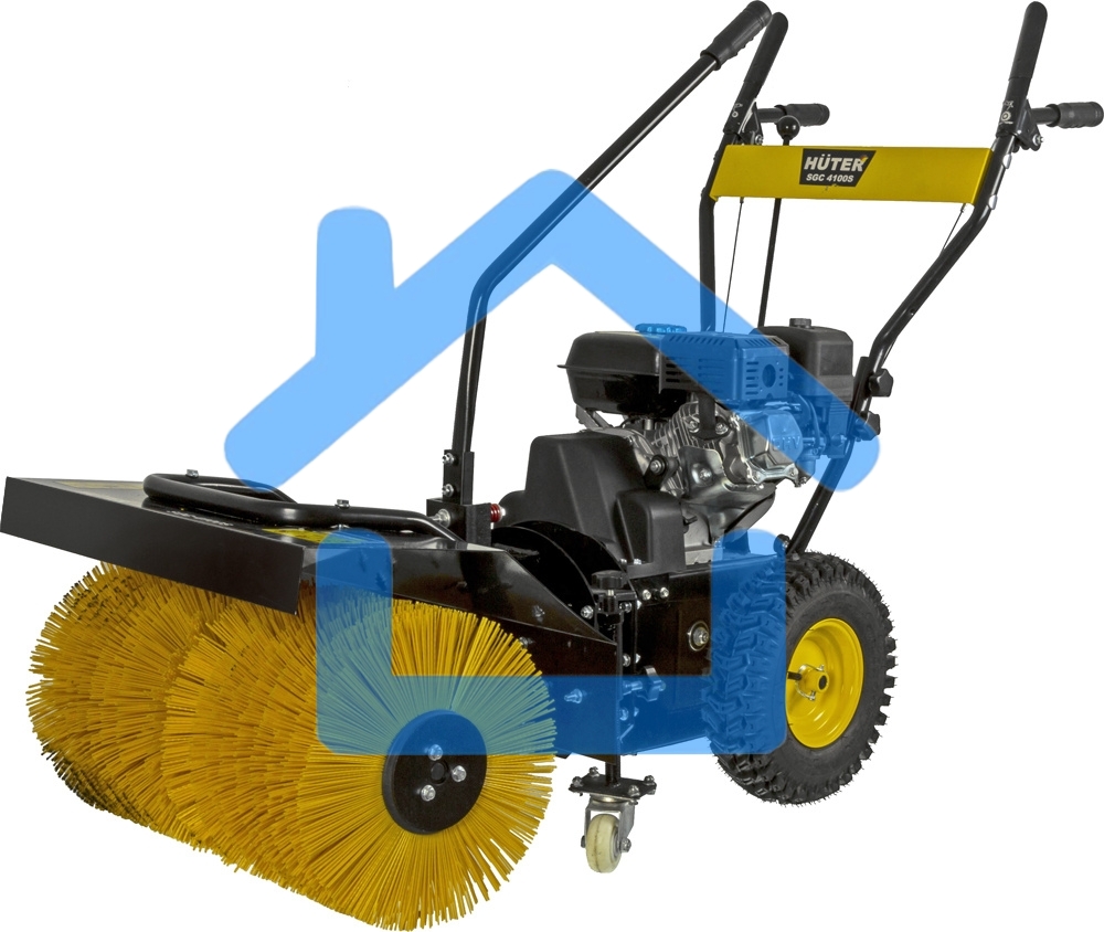 Подметательная машина Huter SGC 4100S бензиновый, 6.5 л.с., самоходный