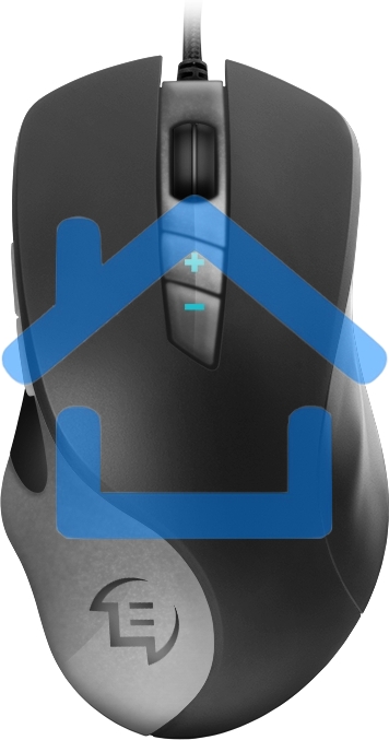 Мышь проводная SVEN RX-G970 черный, 4000 dpi, USB, кнопки - 7