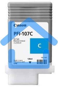 Картридж струйный Canon PFI-107C (6706B001) голубой (130 мл) для Canon iP F680/685/780/785
