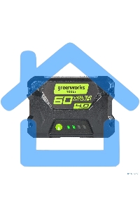 Аккумулятор GREENWORKS G60B4 (2918407)60В 4А·ч литий-ионный