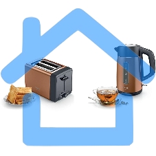 Тостер Bosch TAT4P429 970Вт медь