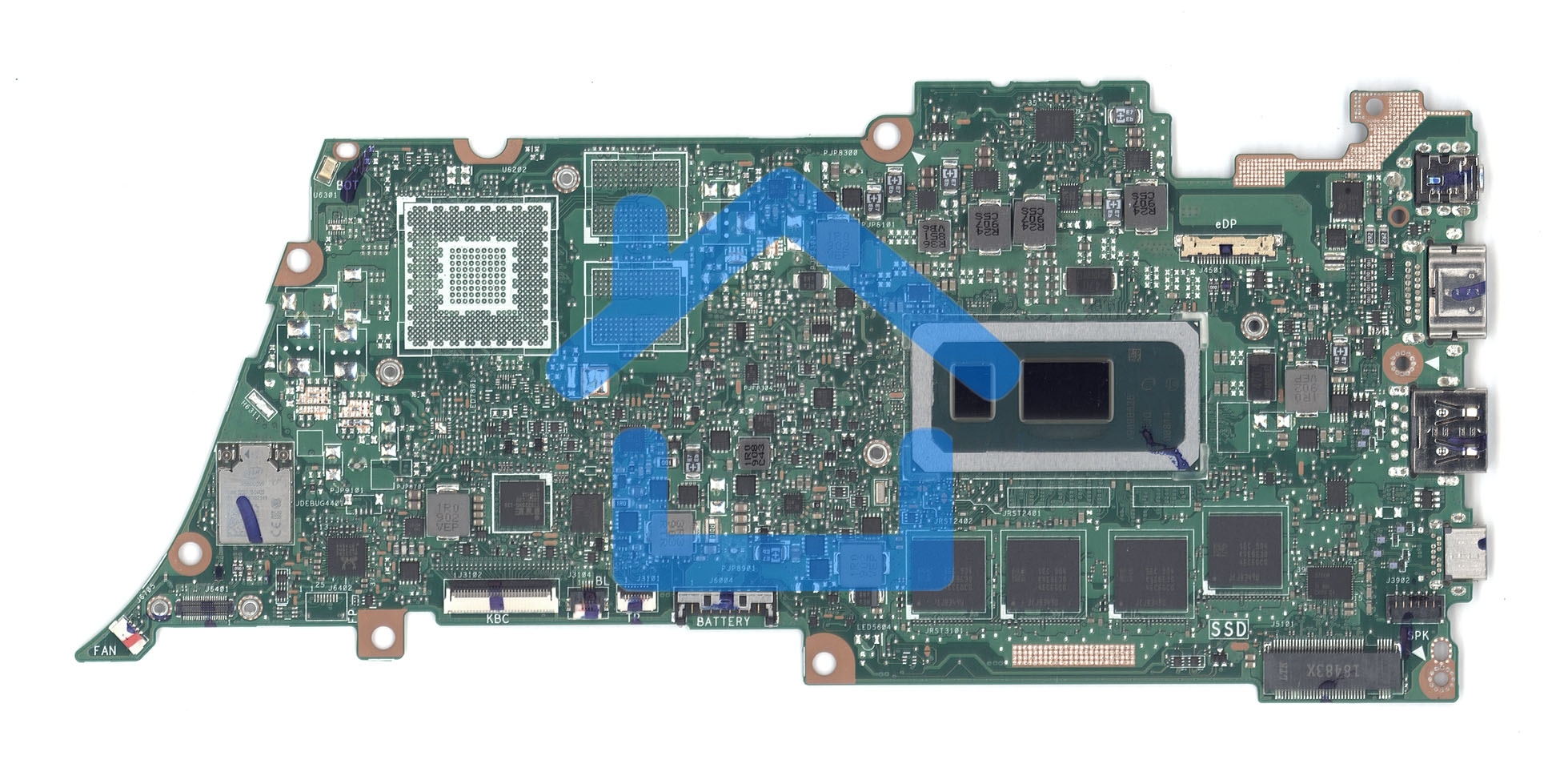 Материнская плата для Asus UX433F 8G/I5-8265U 90NB0JR0-R00012