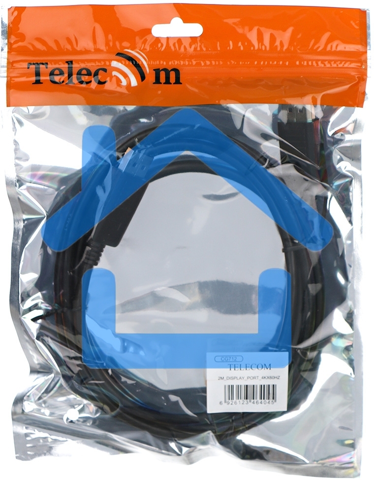 Кабель соединительный DP-DP 1.2V 4K@60Hz 2м Telecom <CG712-2M>