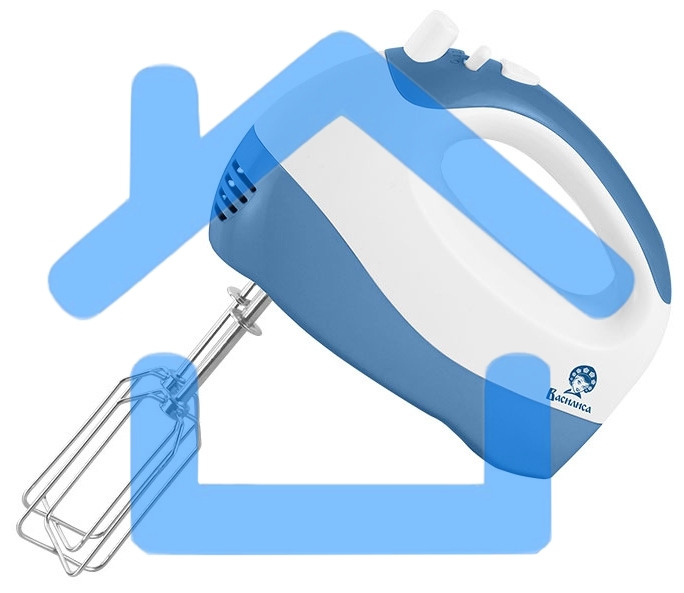Миксер ВАСИЛИСА МК1-300 белый с синим