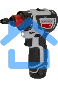 Дрель-шуруповерт ИНТЕРСКОЛ ДА-10/12В 36, Аккумуляторная, 12В, 2 АКБ, Кейс