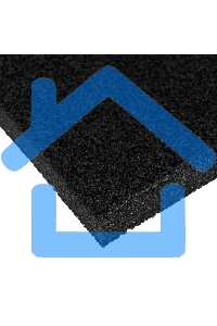 Губка для шлифования, 125 х 100 х 10 мм, средняя жесткость, P100 Сибртех