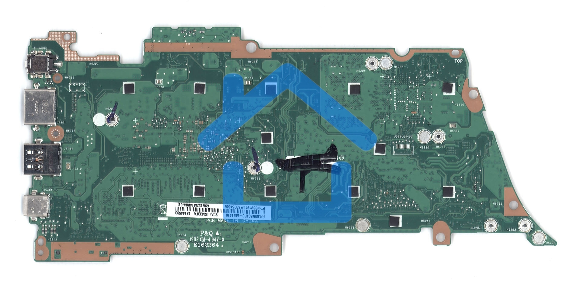 Материнская плата для Asus UX433F 8G/I5-8265U 90NB0JR0-R00012