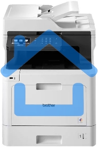 МФУ лазерное Brother MFC-L8690CDW, цветной лазерный A4 Duplex Net WiFi серый/черный