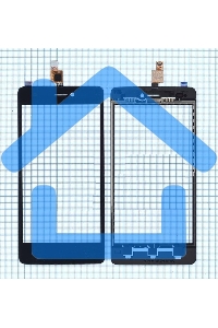 Сенсорное стекло (тачскрин) для Micromax A290, черное