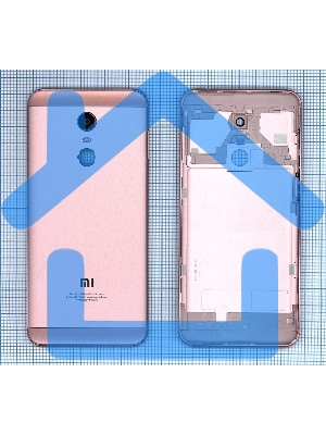 Задняя крышка для Xiaomi Redmi 5 Plus розовая