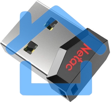 Флешка USB R/W Netac UM81 4Gb USB2.0 Ultra compact Flash Drive
