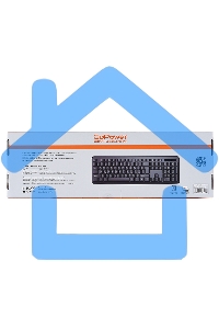 Клавиатура беспроводная GoPower GPK02 классическая USB черный (1/20)